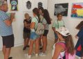 Menores de los talleres de verano de Servicios Sociales visitan el Museo Cruz Herrera