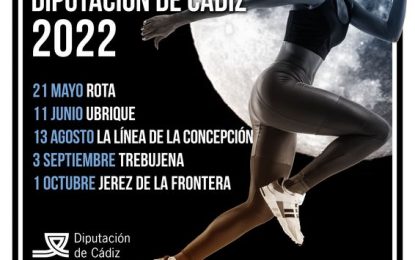El Ayuntamiento colabora con Diputación en una de las pruebas del  “II Circuito Nocturno de Atletismo”