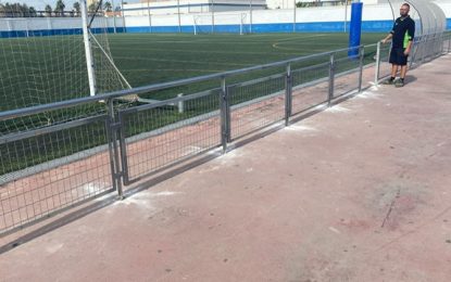 Deportes inicia trabajos de mejora en el complejo deportivo municipal de fútbol