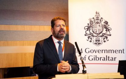 Gibraltar celebra el esfuerzo de todas las partes en las negociaciones hacia un acuerdo entre el Reino Unido y la UE