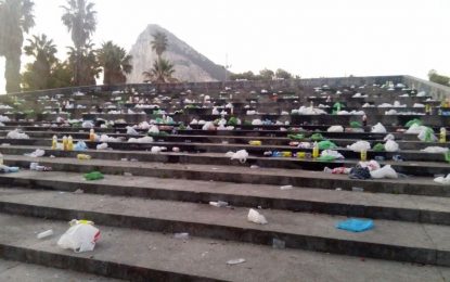 Verdemar EA y Los Locos del Parque denuncian los botellones en el Parque Princesa Sofía