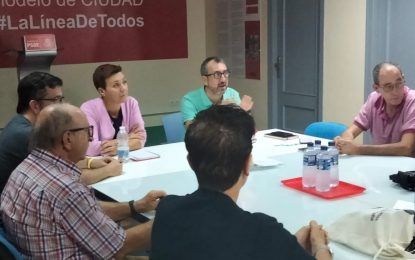 El PSOE de La Línea y el movimiento vecinal aúnan fuerzas para reactivar este importante tejido asociativo en el municipio