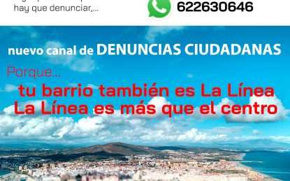 El PSOE de La Línea abre un canal de denuncias ciudadanas