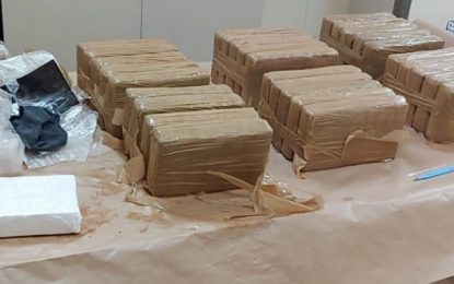 Una inspección técnica descubre un alijo de cocaína en un granelero hongkonés
