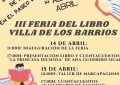 El Paseo de la Constitución acogerá la III Feria del Libro Villa de Los Barrios los días 14, 15 y 16 de abril