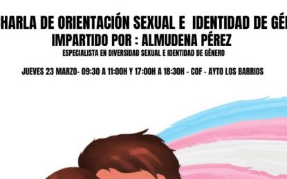El COF imparte mañana jueves una charla sobre orientación sexual e identidad de género