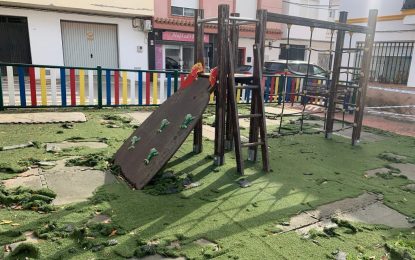 El PSOE de Los Barrios denuncia una vez más el “vergonzoso” y “bochornoso” estado de casi todos los parques infantiles del municipio