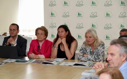 Loles López señala a Nuevo Hogar Betania y a Asansull como “referentes de la inclusión” en el Campo de Gibraltar