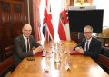 El Viceministro Principal, Joseph García, se reúne con el ministro para Europa del Reino Unido