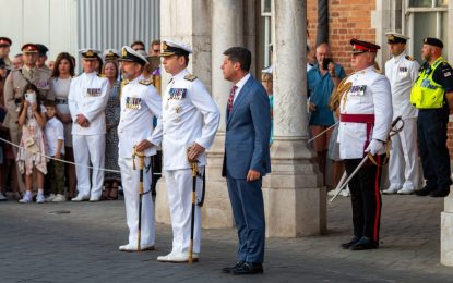 Desfile de Coronación celebrado esta tarde en Gibraltar