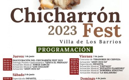 La quinta edición del Chicharrón Fest, del 1 al 4 de junio en la plaza de toros de Los Barrios