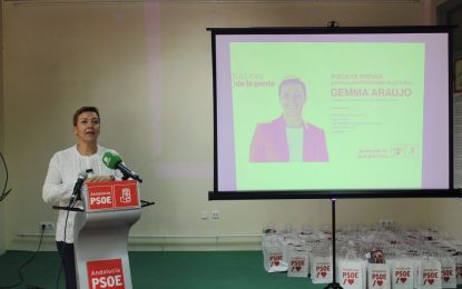 Gemma Araujo presenta un programa de gobierno socialista para hacer una Línea con más oportunidades para todos