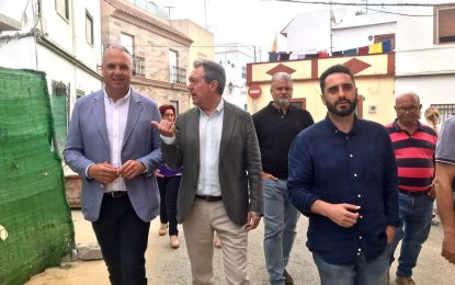 Espadas pone en valor en Los Barrios las medidas extraordinarias contra la sequía aprobadas hoy por Pedro Sánchez y que tienen una “repercusión especial” en Andalucía