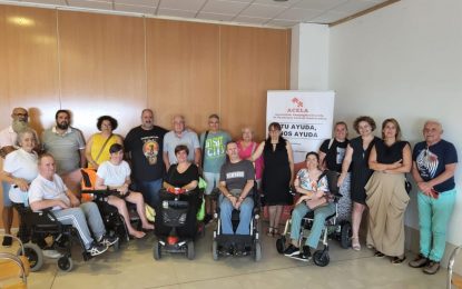 Zuleica Molina participa en la presentación de la nueva Asociación Campogibraltareña de Esclerosis Lateral Amiotrófica