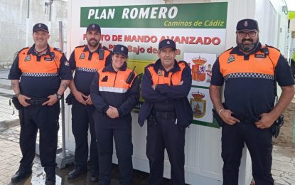 Voluntarios de Protección Civil de Los Barrios participan en una jornada formativa en el Centro de Defensa Forestal de Alcalá de los Gazules y forman parte del dispositivo del Plan Romero en la provincia de Cádiz