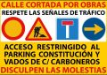 Movilidad Urbana anuncia nuevos cortes al tráfico de vehículo en la Plaza de la Constitución a partir del lunes motivados por las obras de reurbanización de la Avenida de España