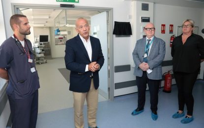 El Hospital de Gibraltar amplía su capacidad quirúrgica y reducirá las listas de espera con un quinto quirófano