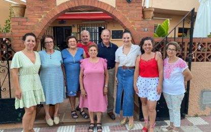 Lobato visita la sede de la asociación de vecinos ‘El Villar’