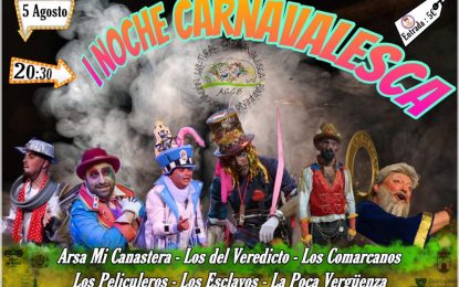 Los Barrios vivirá el próximo sábado  la ‘I Noche Carnavalesca’