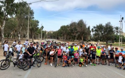 La III Marcha en Bicicleta congregó a 170 personas duplicando la participación de ediciones anteriores