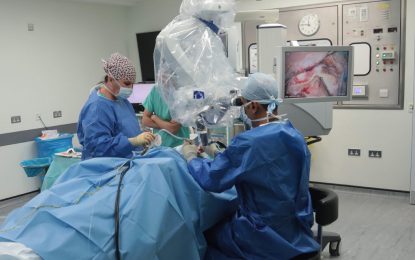 La nueva Sala de Otorrinolaringología y Audiología de la GHA alcanza el hito del primer implante coclear en Gibraltar