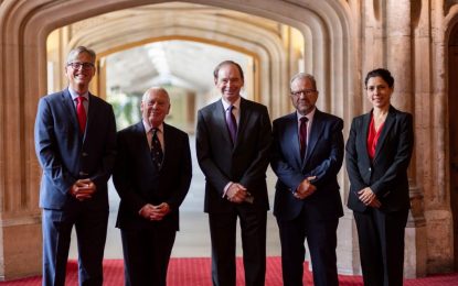 El nuevo Ministro de Servicios Financieros de Gibraltar reúne a distinguidos representantes de su ámbito en Londres
