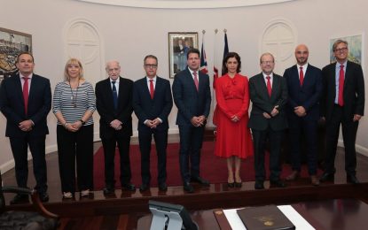 Listado de las responsabilidades de los Ministros y Ministras del Gobierno de Gibraltar