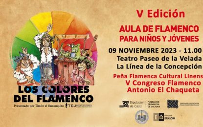 “Los Colores del Flamenco”, primera actividad de la Oferta Educativa 2023/24 que se inicia mañana en el Teatro Paseo de La Velada