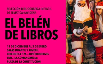 La biblioteca municipal ofrece la selección bibliográfica juvenil “El Belén de Libros” con motivo de las fiestas navideñas