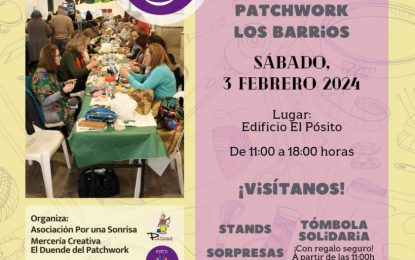 Los Barrios acoge el sábado el VI Encuentro Solidario de Patchwork, a beneficio de la  Asociación ‘Por una sonrisa’