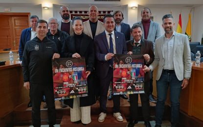 Presentado los dos encuentros amistosos de la Selección Española de fútbol sub-17 contra Italia en el Carlos Piña en Los Barrios