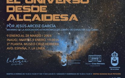 Más de 2.600 estudiantes solicitan al Museo Cruz Herrera visitar la exposición  de Jesús Arcéiz ‘Descubriendo el universo desde Alcaidesa’
