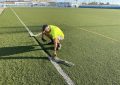Deportes ejecuta trabajos de mantenimiento en los campos de fútbol de la Ciudad Deportiva