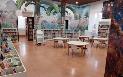 La Biblioteca Municipal José Riquelme mejora la sala infantil con ampliación de la zona de bebés