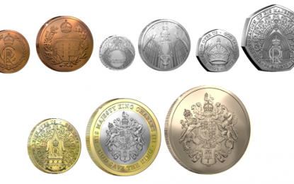 Gibraltar presentará en la mayor feria del sector las nuevas monedas acuñadas tras la coronación del Rey Carlos III