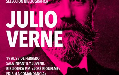 La biblioteca ofrece durante esta semana una selección bibliográfica de Julio Verne