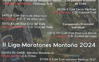 La ciudad forma parte del circuito de la VI Copa Gaditana de Carreras por Montaña