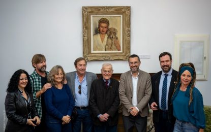 Phillipe Nonnez-Lopes dona gratuitamente al Museo Cruz Herrera el retrato de su madre Madeleine