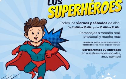 Los superhéroes llegan a Gran Sur con una gran exposición de figuras a tamaño real
