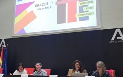 Servicios Sociales participa en unas jornadas provinciales Eracis+ de apoyo a colectivos vulnerables junto a diez ayuntamientos de la provincia