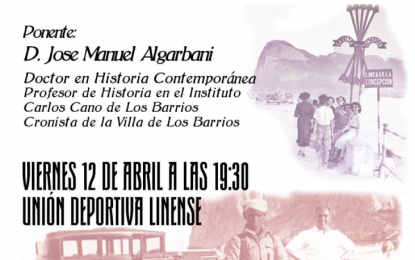 El Profesor Algarbani impartirá una charla sobre la historia reciente de La Línea el próximo viernes