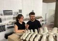 Finaliza la restauración y montaje del esqueleto de ballena de La Línea