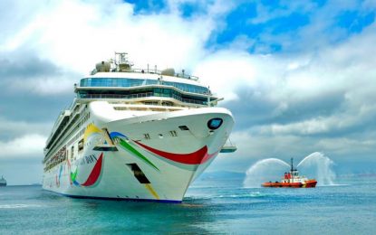 Norwegian Cruise Line debuta de nuevo en Gibraltar con el Norwegian Dawn