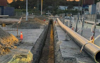 Arcgisa ejecuta obras de mejoras en la red de abastecimiento de agua potable del Casco Urbano de Los Barrios