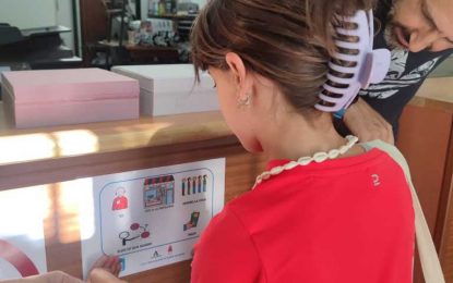 Alumnos del Ceip Santiago desarrollan un proyecto para la señalización de comercios en ayuda a niños con TEA