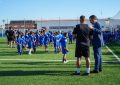 El alcalde asiste a la inauguración del V Campus Cantera Linense de fútbol organizado por la Balona
