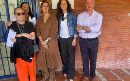 Zuleica Molina acompaña a la diputada Paula Conesa en su visita al Centro de Tratamiento Ambulatorio para personas con Adicciones