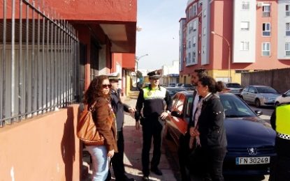 Técnicos de Diputación visitan la Ayudantía Militar de Marina para evaluar la posible ubicación en las instalaciones de la Jefatura de Policía Local