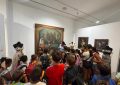 Alumnos de la Escuela de Verano de la Casa de la Juventud han visitado el Museo Cruz Herrera