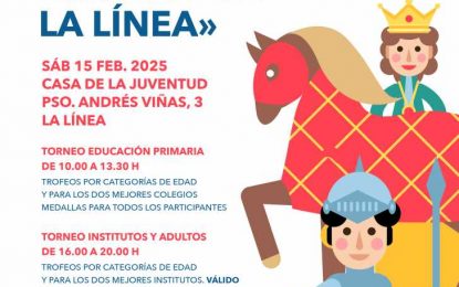 Más de cien alumnos de 35 centros educativos de Cádiz, Málaga y Ceuta participarán en el III Festival de Ajedrez ´Ciudad de La Línea´